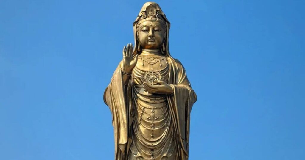 普陀山觀音菩薩。