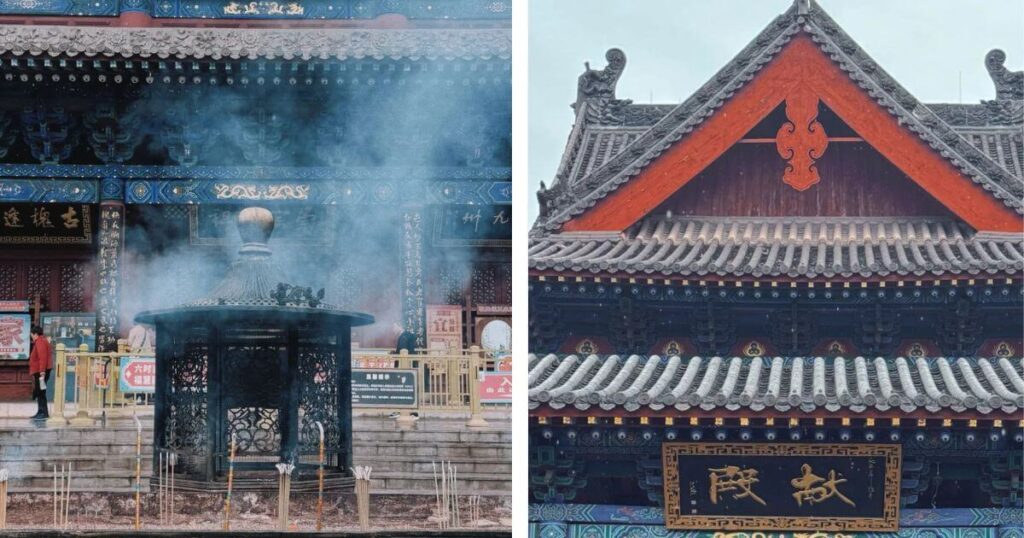 洪洞大槐樹家譜祠堂與香火景象