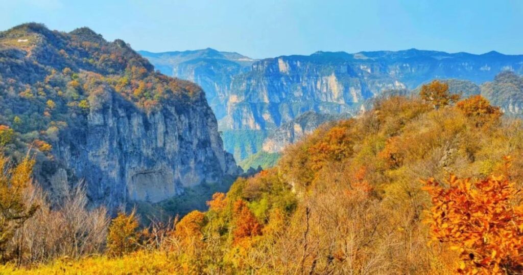 太行山秋季紅葉景觀